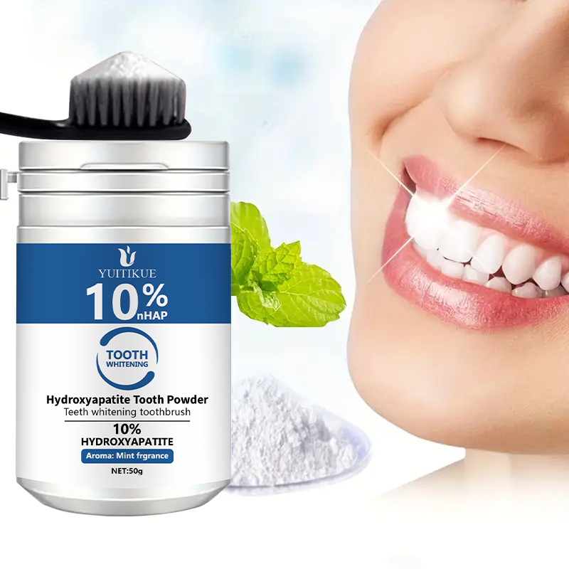 Teeth Whitening Q&M - YUTIKUE 10% nHAP tandenpoeder 50 g