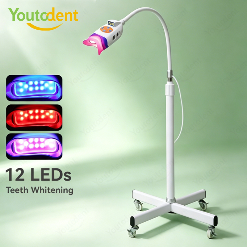 Teeth Whitening Video - Youtcdent 12 LED Tandenbleekapparaat Vloerstandaard 3