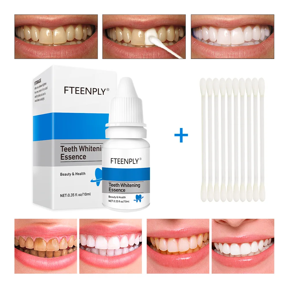 Teeth Whitening Q&M - Fteenply Tanden Whitening Essentie Poeder Mondhygiëne