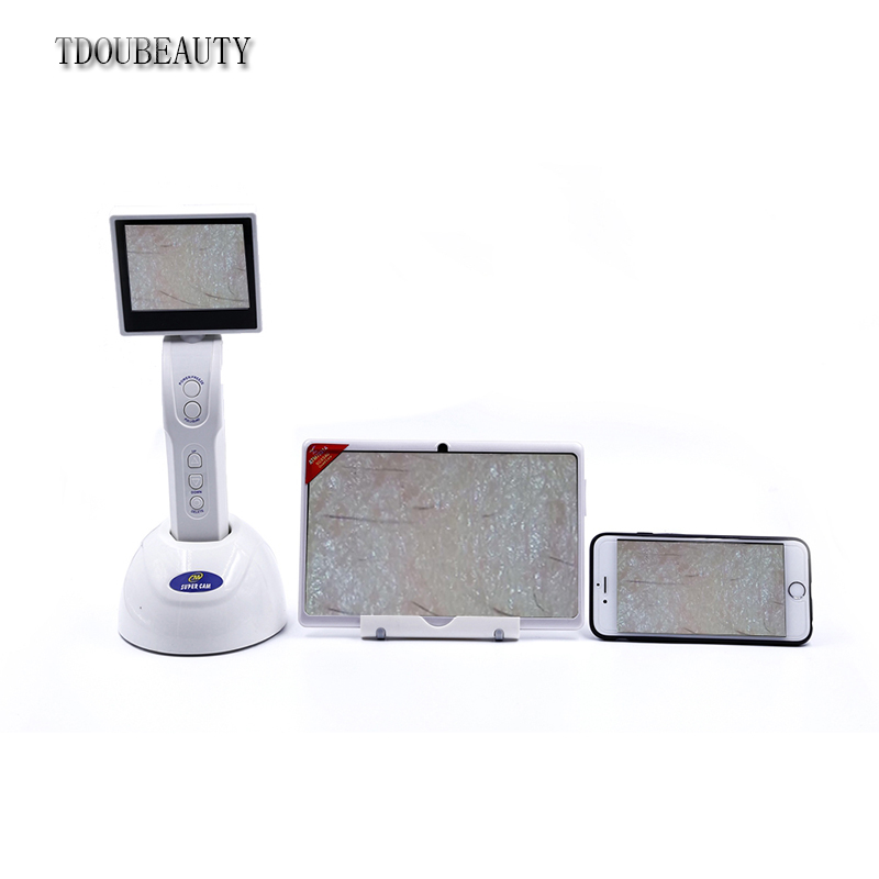 Teeth Whitening Video - BM-199 Draagbare Huid- en Haarhuidanalysator met