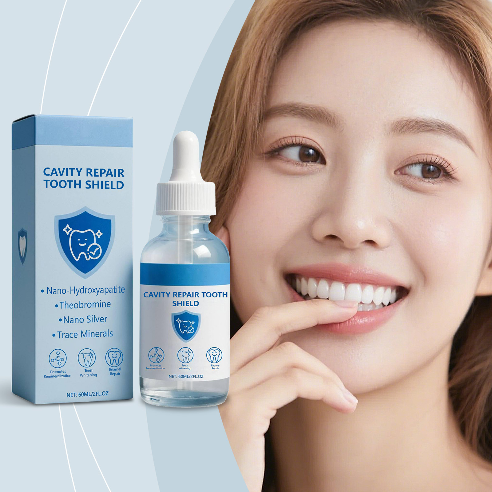 Teeth Whitening Products - 60ml Tand Whitening Polish Tanden Holte