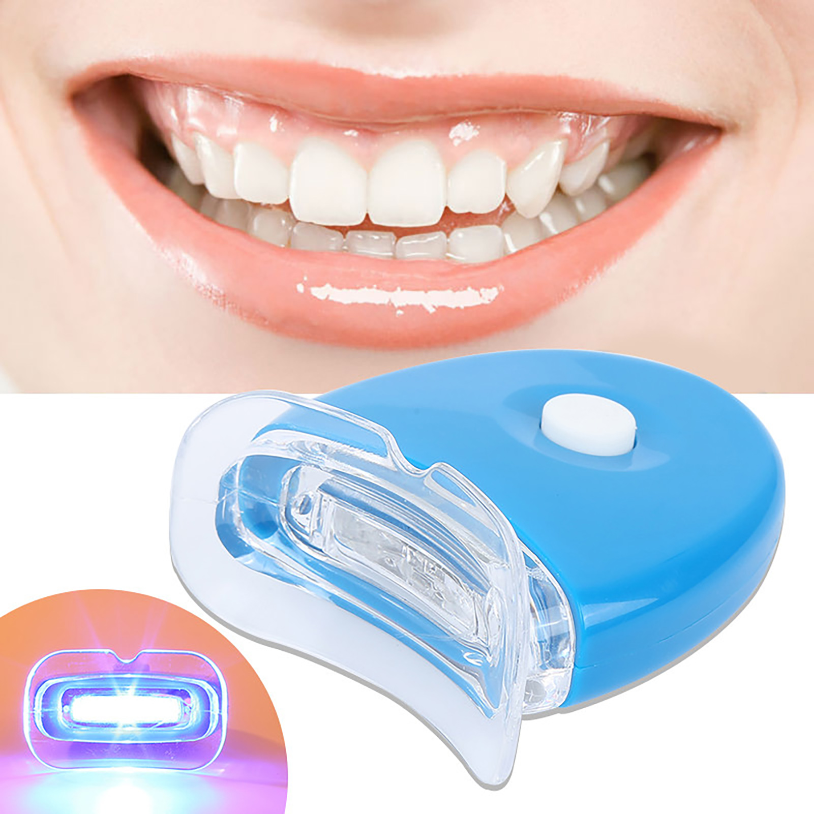 Teeth Whitening Video - Tanden Bleken Versneller Licht Schoonheid Gezondheid