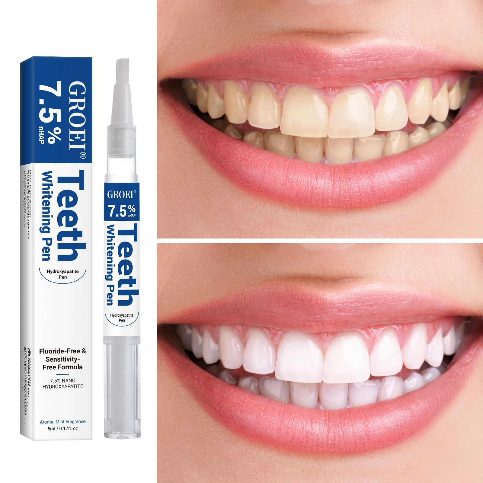 Hydroxyapatite Tand Whitening  - Teeth Whitening Q&M recensie en prijs