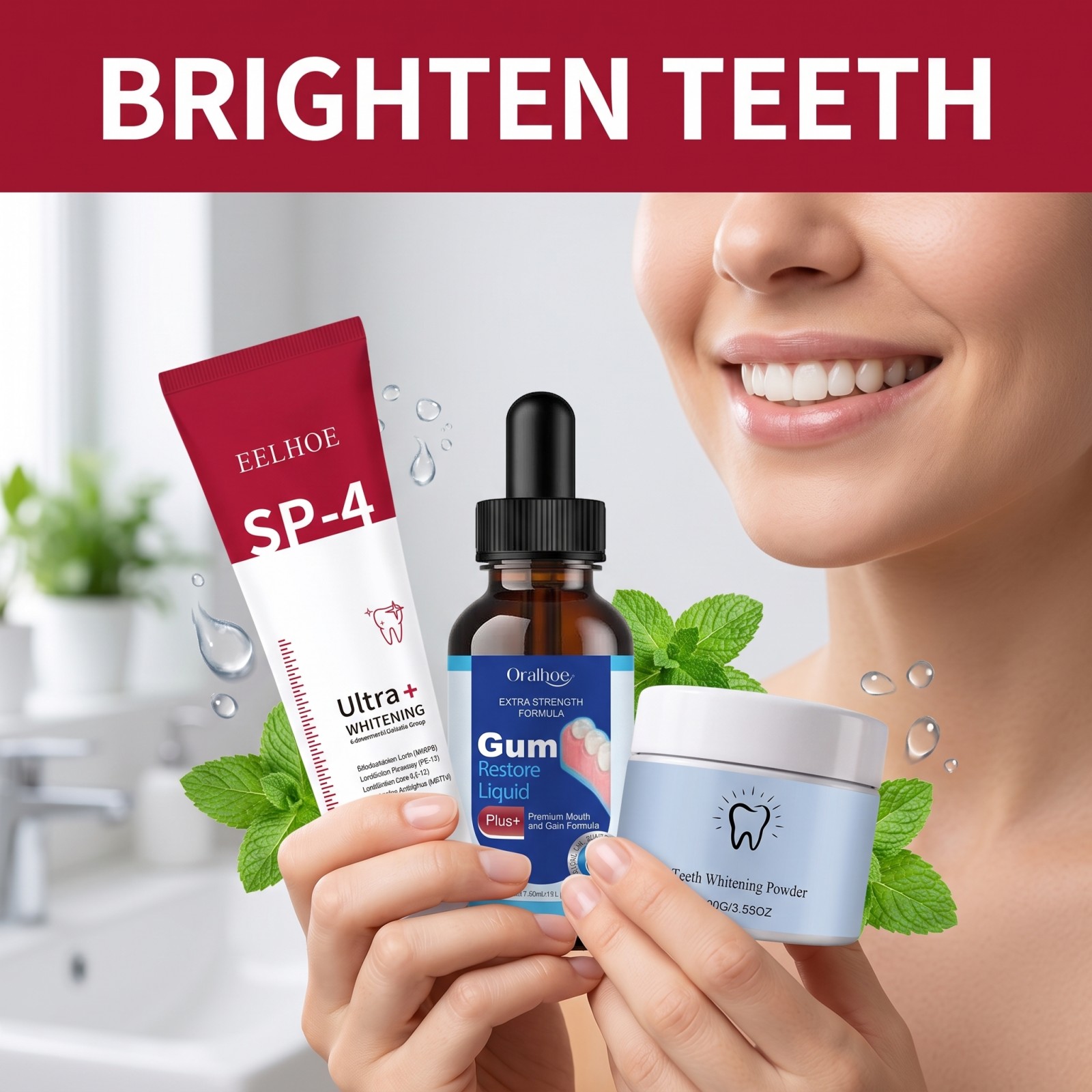 Mondverzorgingsset: Whitening  - Teeth Whitening Q&M recensie en prijs