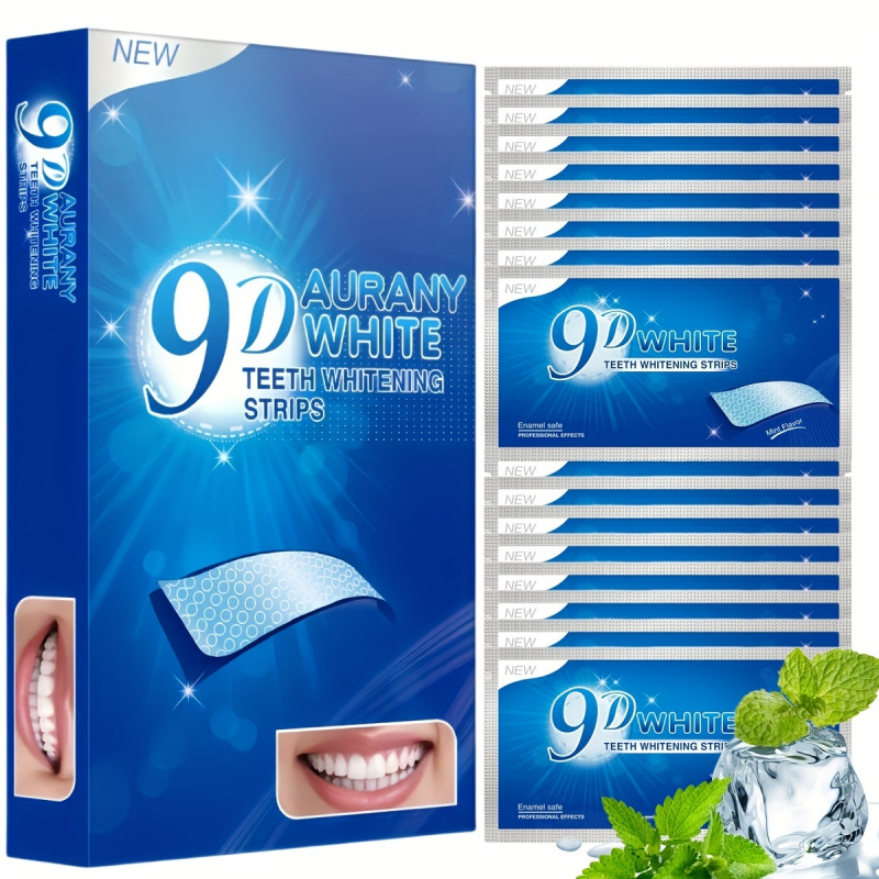 21 paar 9D Aurany witte tanden - Teeth Whitening Q&M recensie en prijs