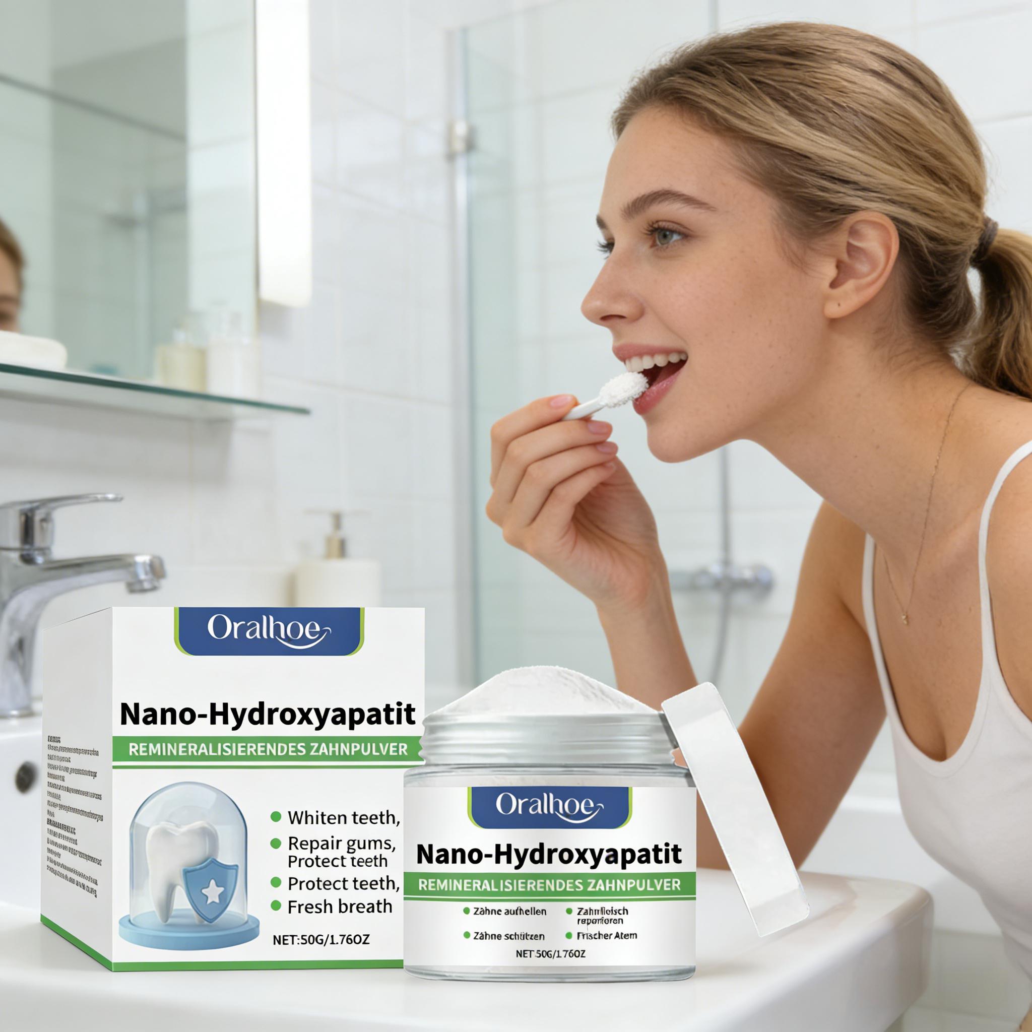 Oralhoe Whitening Tandpoeder D - Teeth Whitening Q&M recensie en prijs