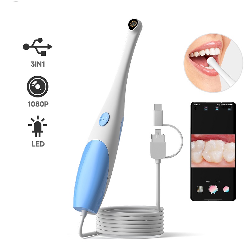TYPE-C Orale Endoscoop Handhel - Teeth Whitening Video recensie en prijs