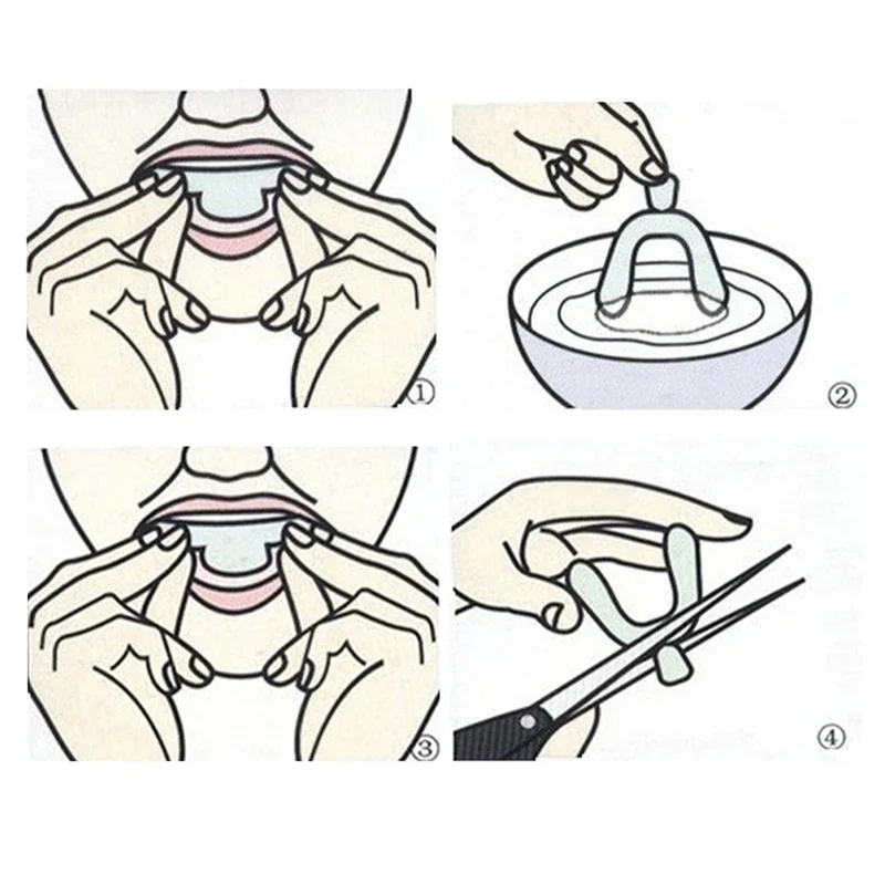 10 stuks siliconen mondbescher - Teeth Whitening Products recensie en prijs